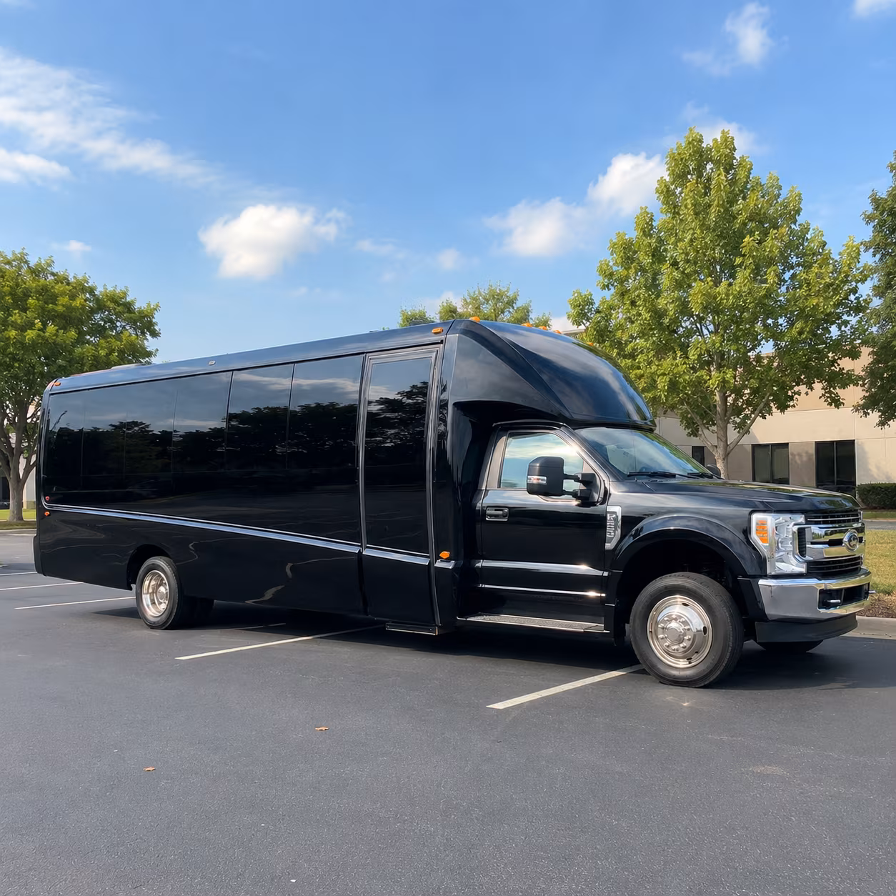 Rio Rancho Airport Shuttle & Transportation party bus interior