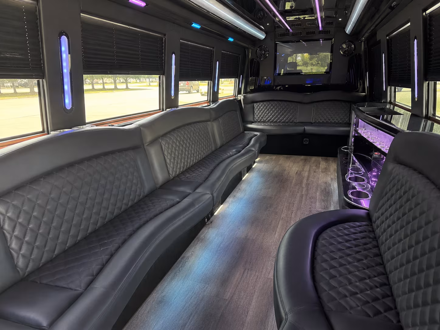 Rio Rancho Concert & Music Festival Transportation party bus exterior