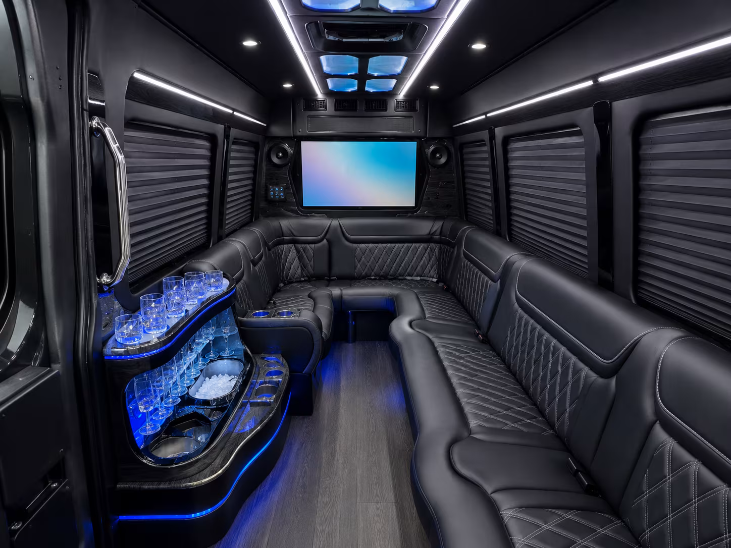 Rio Rancho Corporate Transportation party bus exterior
