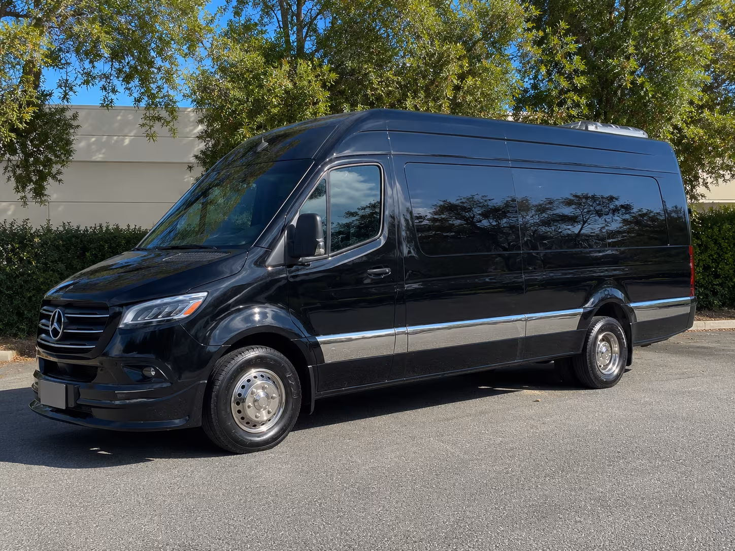 Rio Rancho Corporate Transportation party bus exterior