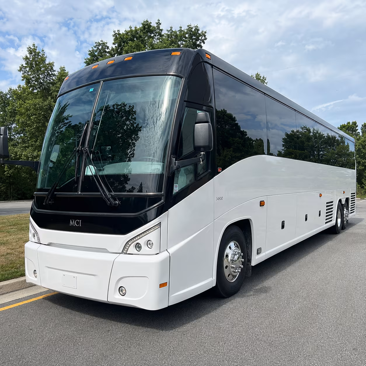 Rio Rancho School Event Transportation party bus exterior