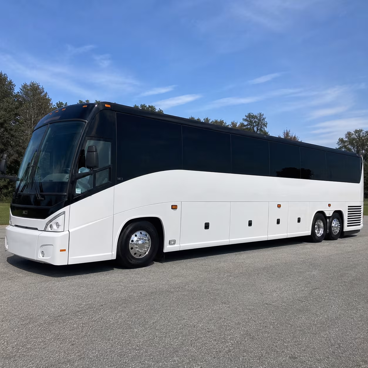 Rio Rancho School Event Transportation party bus exterior