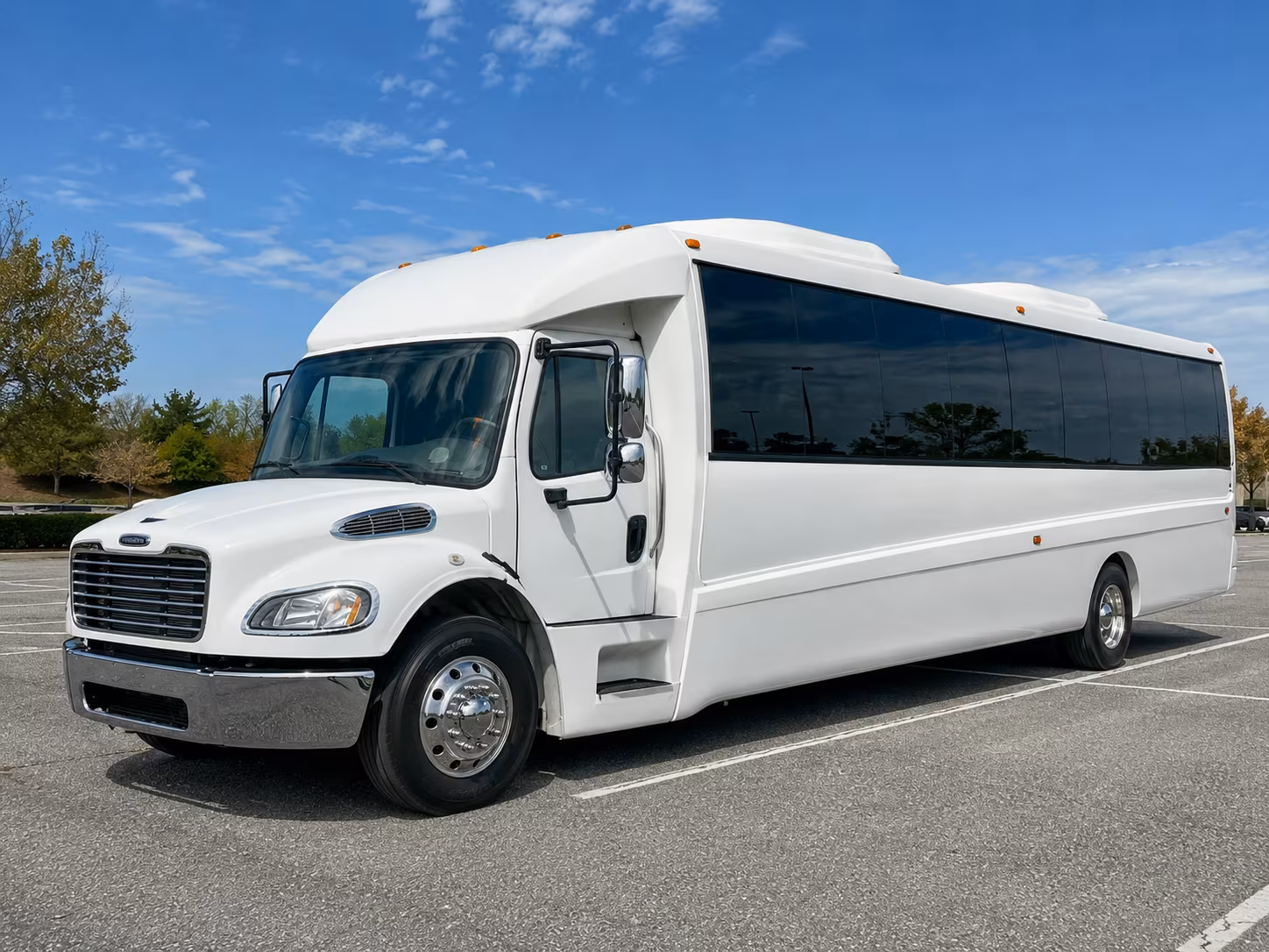 Rio Rancho Sporting Event Transportation party bus exterior
