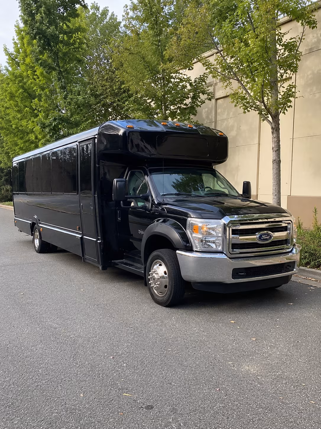 Rio Rancho Sporting Event Transportation party bus exterior