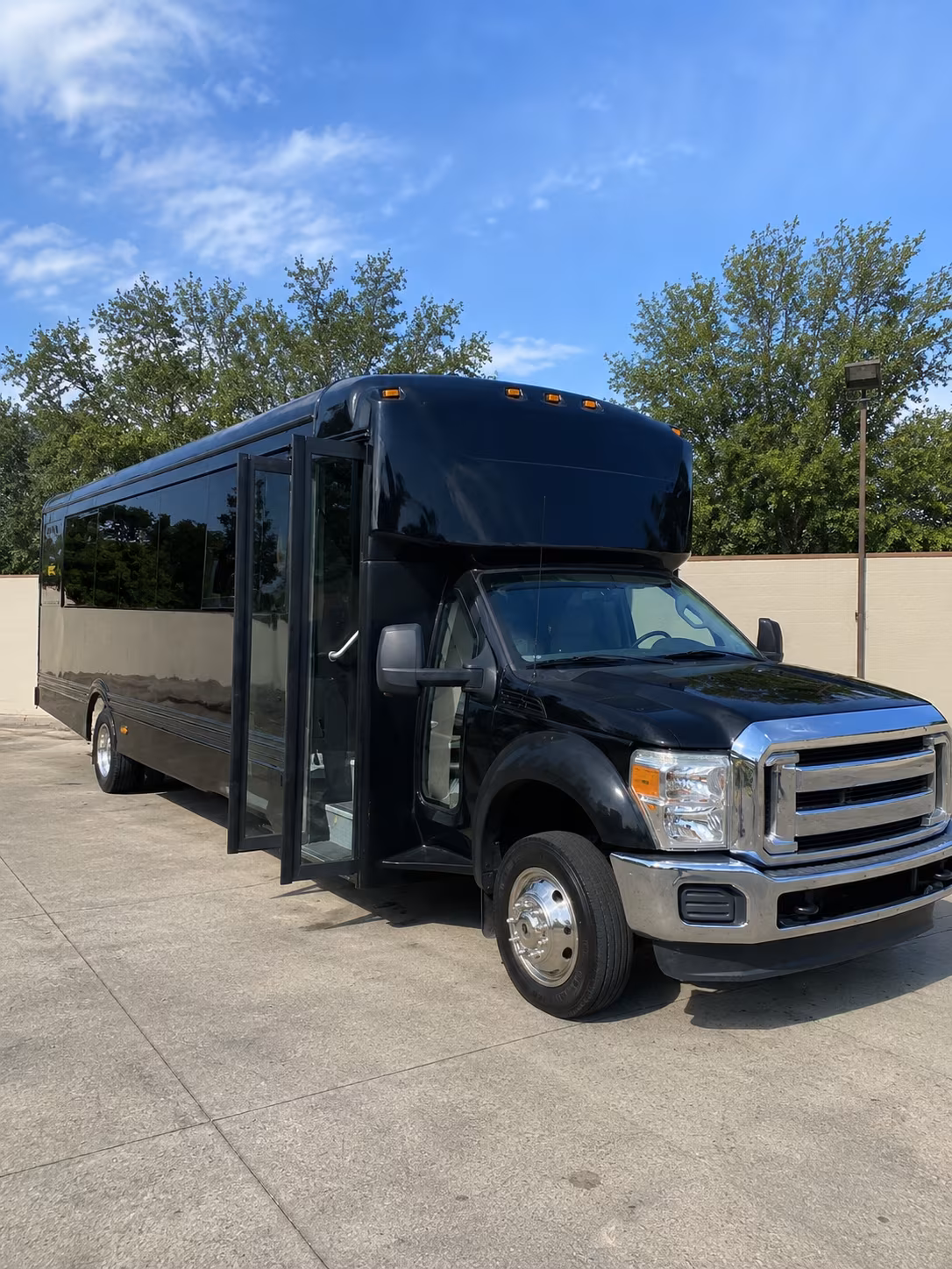 Rio Rancho Sporting Event Transportation party bus exterior